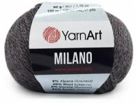 Пряжа YarnArt 'Milano' 50гр 130м (8% альпака, 20% шерсть, 8% вискоза, 64% акрил), 10 мотков