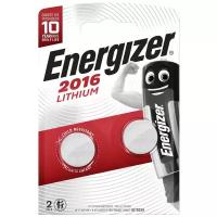 Energizer Батарейки Energizer Lithium CR2016 3V E301021903, 10 шт