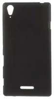Чехол силиконовый для Sony Xperia T3, D5102, черный