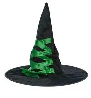 Колпак "Ведьма" (Цв: Черный-Зеленый Размер: ГУ 58)