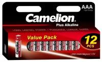 Батарейка Camelion Plus Alkaline AAA, в упаковке: 12 шт