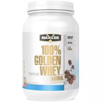 Сывороточный протеин Maxler, Golden Whey Natural, 908 г, Шоколад