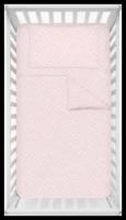 Комплект постельного белья в детскую кроватку Dr.Hygge HG220118/нежно-розовый