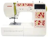 JANOME Швейная машина Janome Excellent Stitch 200, 35 Вт, 105 операций, автомат, белая