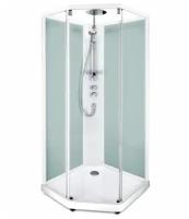 IDO Showerama 10-5 Comfort 558.201.303 Душевая кабина 90х90 (прозрачное/матовое/белый)