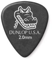 Медиаторы, толщина 2 мм, 12 шт. Dunlop Gator Grip Standard 417P200 12Pack