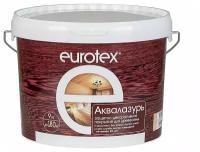 Защитно-декоративное покрытие для дерева Eurotex Аквалазурь, полуглянцевое, 9 кг, сосна