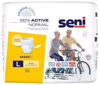 Трусы впитывающие для взрослых Seni ACTIVE NORMAL large по 10 шт