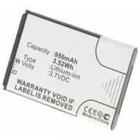 Аккумулятор iBatt iB-U4-M278 950mAh для Samsung GT-M7500, GT-S3653, S7070 Diva, Tocco Icon, Chat 322, GT-C3780, GT-M7600, GT-M7603