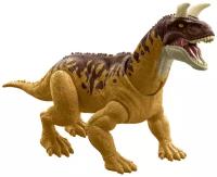 Фигурка динозавра Jurassic World Шрингазавр Дикая стая Shringasaurus Wild Pack HCL84 Mattel 2021