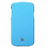 Чехол Jisoncase для Samsung Galaxy S4 i9500/i9505 голубой