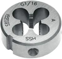Плашка Bucovice(CzTool) 1/16" -28-G(BSP) HSS 55° (A) 25x9мм DIN EN24231 242116
