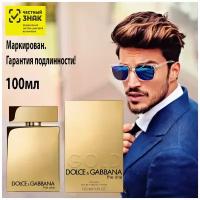 Парфюмерная вода мужская DOLCE & GABBANA The One for men Gold Intense, 100мл Дольче габбана мужские духи голд