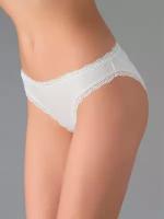 Женские хлопковые трусы слипы с кружевной тесьмой SiSi Intimo Si5405 Slip