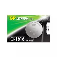 GP Батарейка gp lithium, cr1616, литиевая, 10 шт