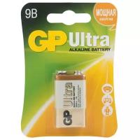 Батарейка GP Ultra Alkaline 1604AU 6LR61 9V (1шт.)