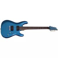 Электрогитара Schecter C-6 Deluxe Metallic Blue, Schecter (Шектер)