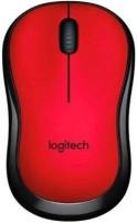 Мышь беспроводная Logitech M220 (910-004880) SILENT красная