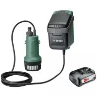 Дренажный насос для чистой воды Bosch GardenPump 18 (с аккумулятором)