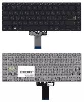 Клавиатура (keyboard) 0KNB0-260GRU00 для ноутбука Asus K413JA, черная