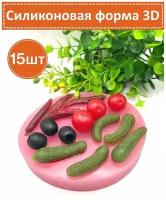 Силиконовые формы для мыла/ молд для эпоксидный смолы