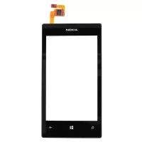 Touch screen (тачскрин) для Nokia Lumia 520 в сборе Черный