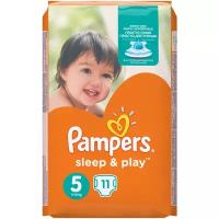 Pampers подгузники Sleep&Play 5 (11-18 кг), 11 шт