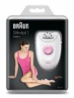 Эпилятор Braun Silk-epil 1-173, white