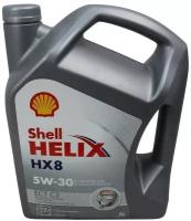 Синтетическое моторное масло SHELL Helix HX8 ECT 5W-30, 5 л