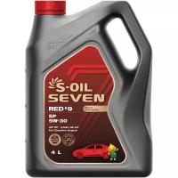 S-OIL E108296 S-OIL 7 RED #9 SP 5W30 4L