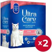 Ultra Care Fine Small Cats & Kittens комкующийся наполнитель для кошачьего туалета для котят и мелких кошек