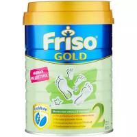 Смесь Friso Gold 2 без пальмового масла, с 6 до 12 месяцев, 400 г