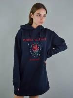 Tommy Hilfiger Платье-Худи синее (M)