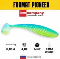 Приманка силиконовая Iam Format Pioneer 8,8см, F12