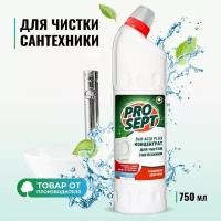 Усиленное средство для удаления ржавчины и минеральных отложений PROSEPT Bath Acid Plus, 0.75 л