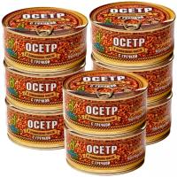 Ecofood Осетр с гречкой в оливковом масле, 290 г