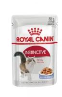 Royal Canin паучи RC Кусочки в желе для кошек 1-7 лет (Instinctive) 40740008R0, 0,085 кг (34 шт)