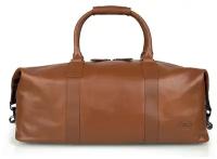 Кожаная дорожная сумка Land Rover Weekender Bag, Leather, Brown