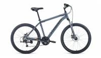 Велосипед Forward HARDI 26 2.1 disc серый\черный (2021) (15" - ваш рост 150-160 см)