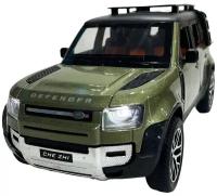 Металлическая машинка модель Land Rover Range Rover 1:24 21 см / Металлическая коллекционная игрушка Лэнд Ровер Рендж Ровер с инерционным механизмом