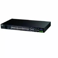 ZyXEL MES-3528 Управляемый 24-порт. коммутатор L2+ Metro Fast Ethernet с 4 портами Gigabit Ethernet