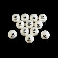 Набор мячей BOSHIKA, для настольного тенниса Premier 3*** (набор 12 шт), цвет белый