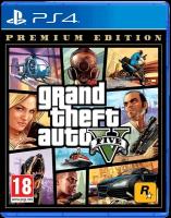 Игра GTA V: Grand Theft Auto V Premium Edition (Русская версия) для PlayStation 4