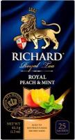 Чай черный Richard Royal Peach&Mint, 25х