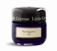 Пробник краски в/э акриловой Little Greene, цвет № 116, THAI SAPPHIRE, 60 мл