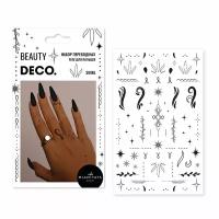 Набор переводных мини-тату DECO. by Miami tattoos (Swirl)