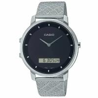 Наручные часы CASIO Collection MTP-B200M-1E, серебряный, черный