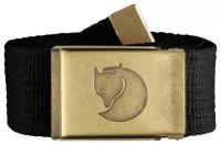 Ремень Fjallraven Canvas Brass Belt 4 cm. 550 (Black)