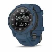 Умные часы Garmin INSTINCT CROSSOVER Solar, синий