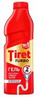 Tiret Turbo Гель для устранени сложных засоров в канализационных трубах, 1 л